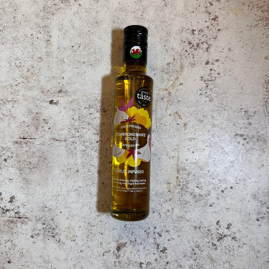 Pembrokeshire Garlic Welsh Rapeseed Oil 250ml
