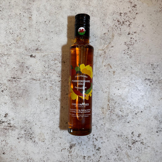 Pembrokeshire Chilli Welsh Rapeseed Oil 250ml