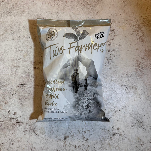 Two Farmer Woodland Mushroom and Wild Garlic Crisps