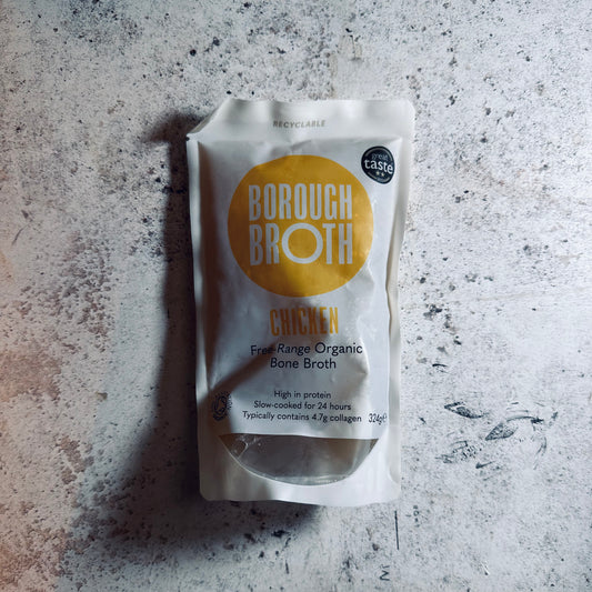 Free-Range Organic Chicken Bone Broth