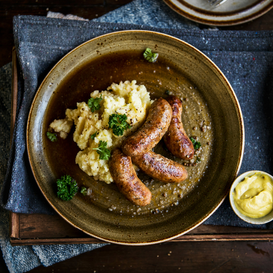 Grass-Fed Gower Beef Sausage (Pack of 6)