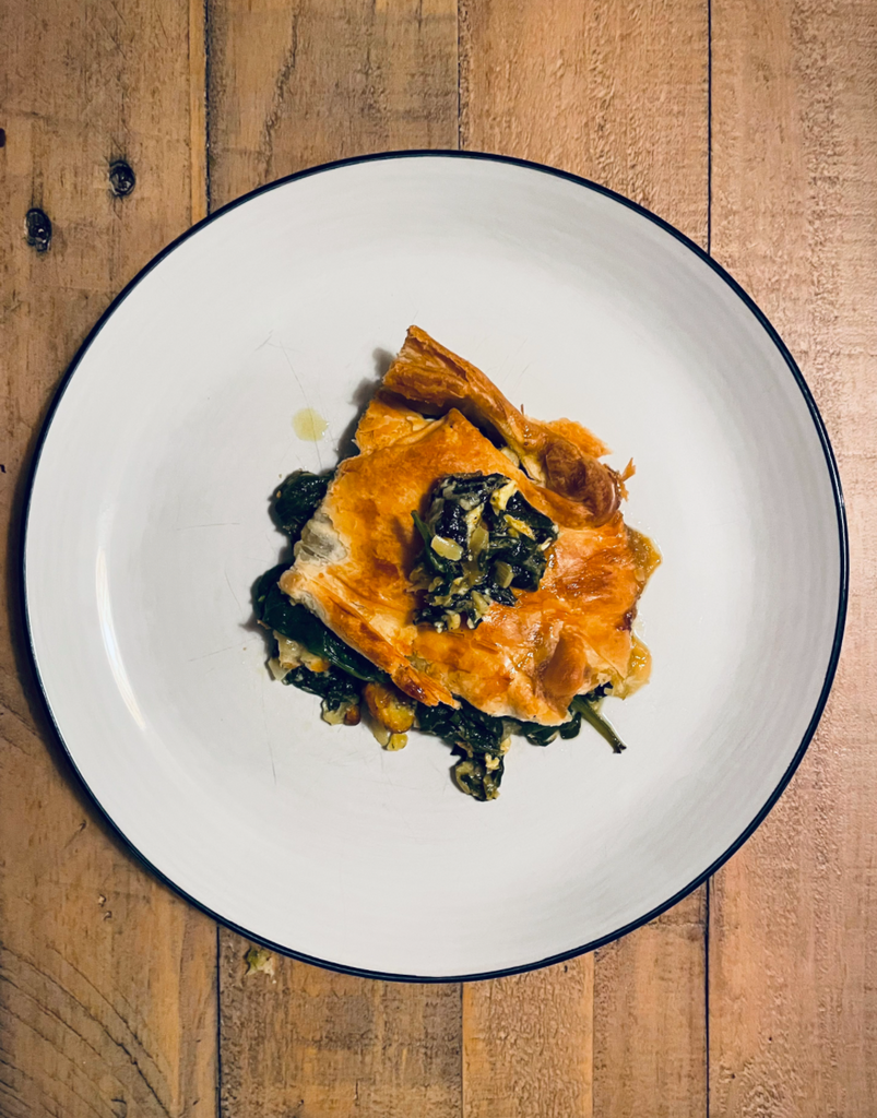 Chard & Cheddar Pie