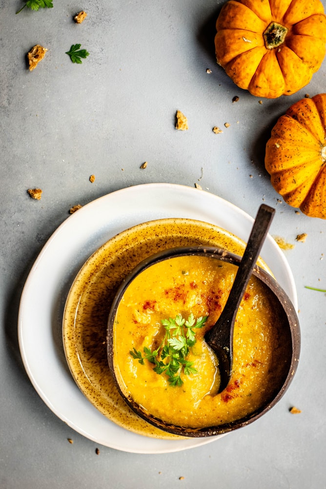Cauliflower and Chickpea Coconut Curry
