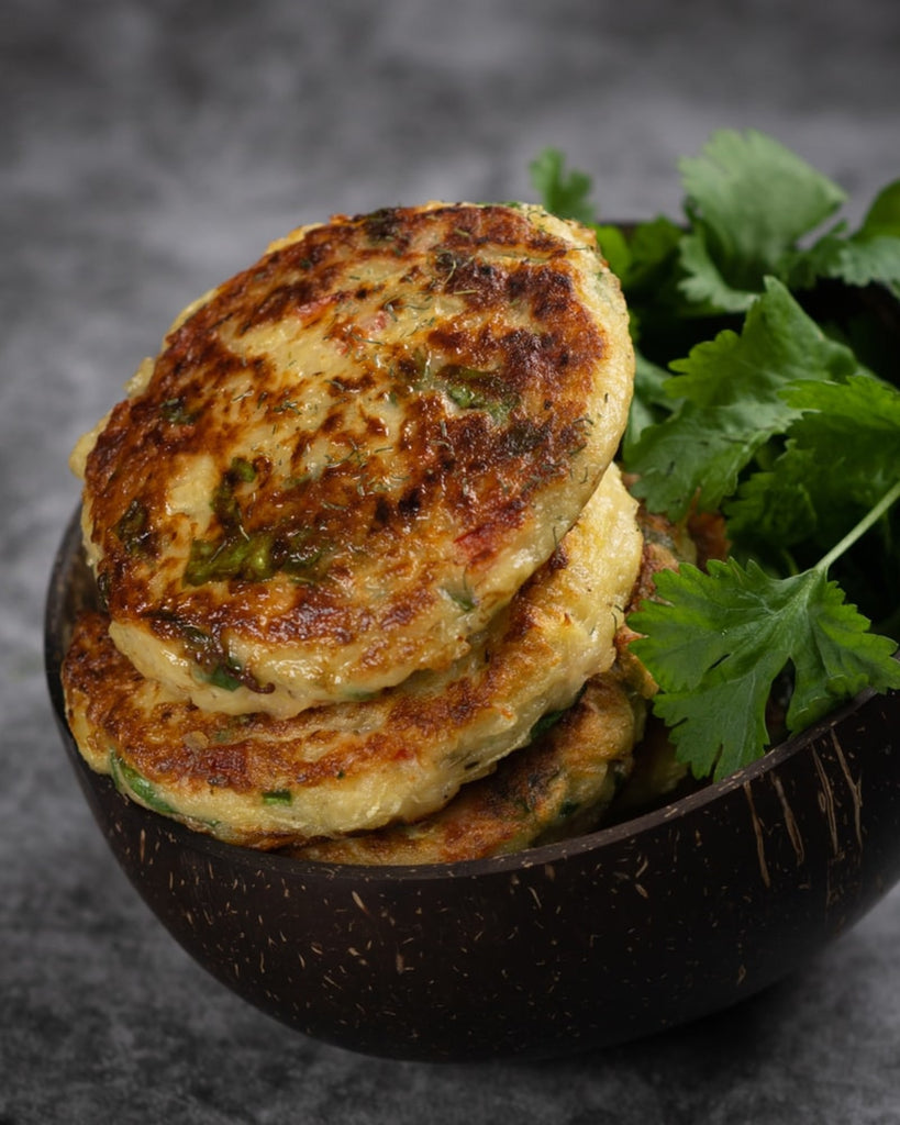 Spicy Courgette Fritters