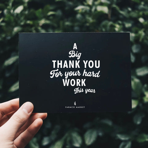 A Big Thank You - Gift Card