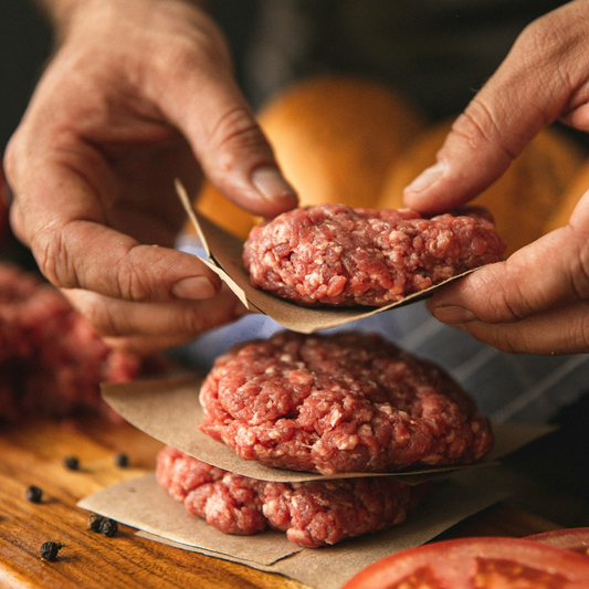 Grass-Fed Gower Beef Burgers