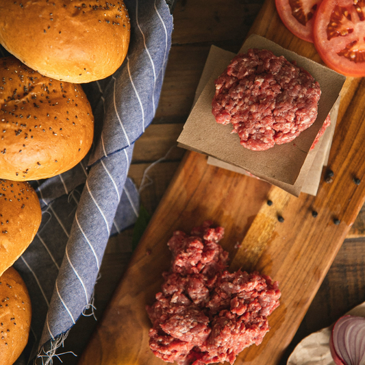 Grass-Fed Gower Beef Burgers - Gluten Free