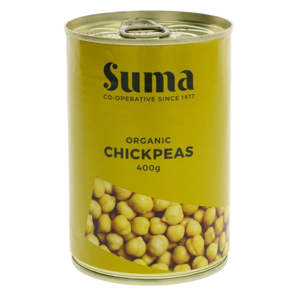 Organic Chickpeas in water