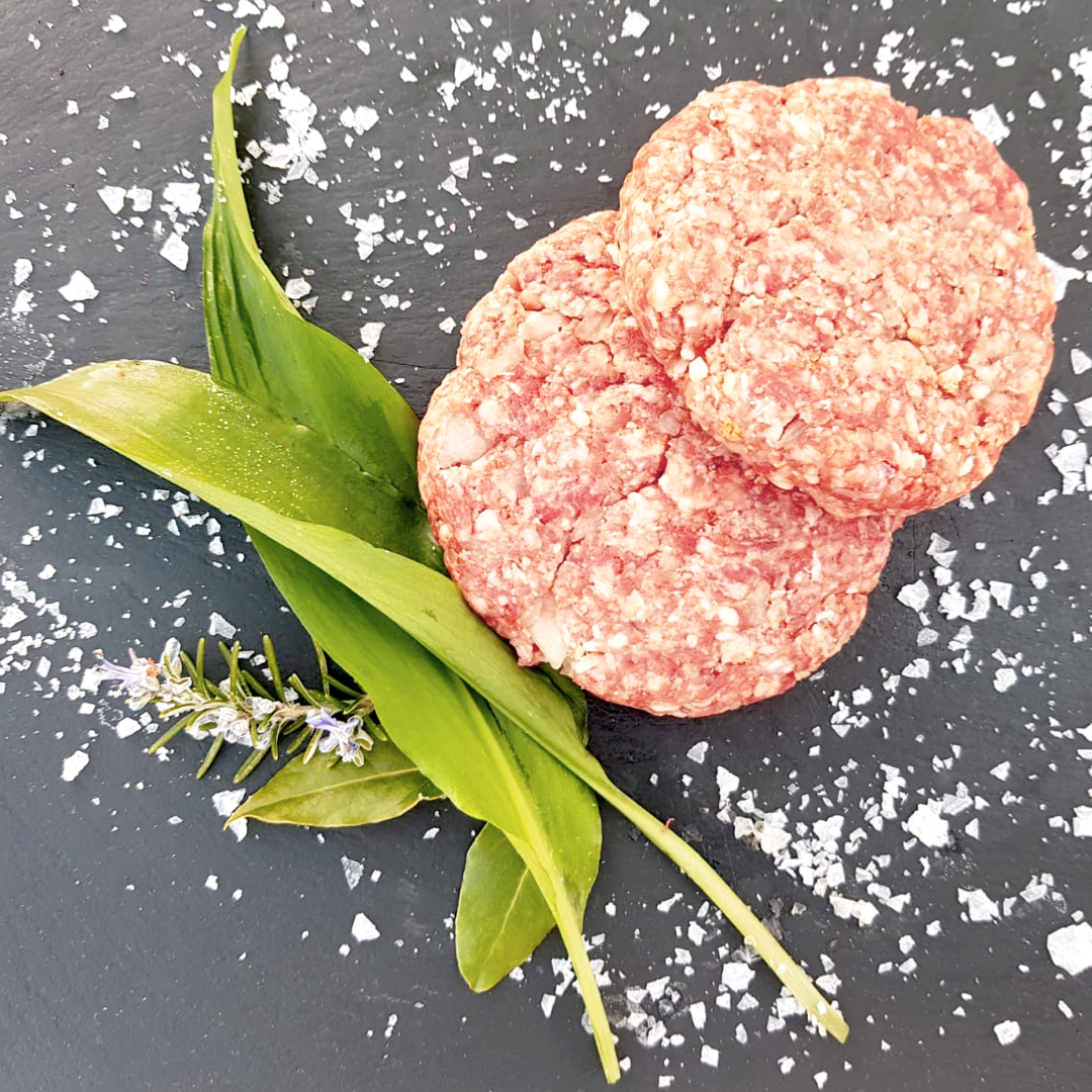 Pasture Fed Beef Burgers (Pack of 4)
