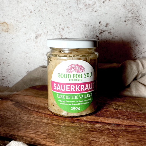 Leek Of The Valley Sauerkraut