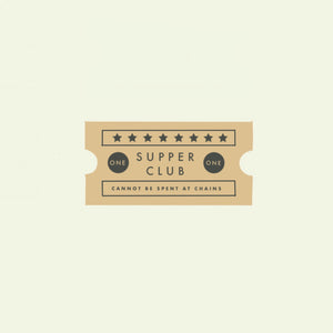 Supper Club Token (For 2 People)