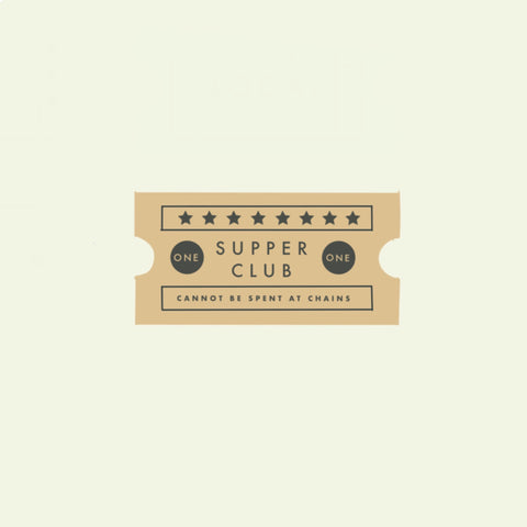 Supper Club Token (For 2 People)